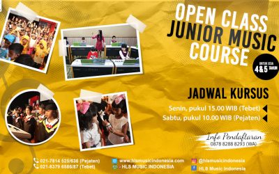 Pembukaan Kelas Junior Music Course (JMC) Untuk Anak 4-5 Tahun