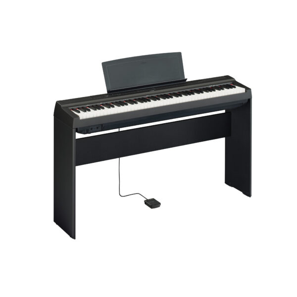 Yamaha P125a / P 125a + Stand dan Sustain Black Digital Piano