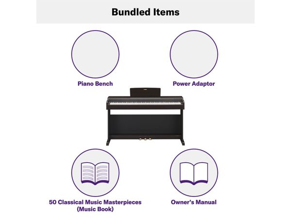 Yamaha Arius YDP 145 Digital Piano - Image 2