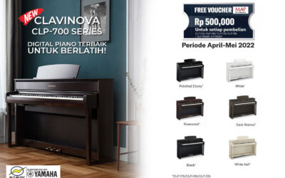 PROMO! Hadiah Voucher MAP untuk Clavinova Impian Anda