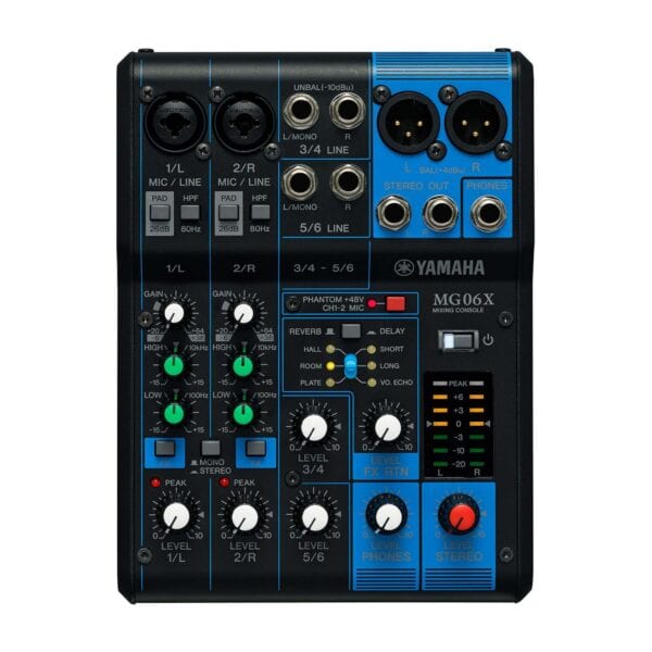 Yamaha MG06X Mixer 6 Channel