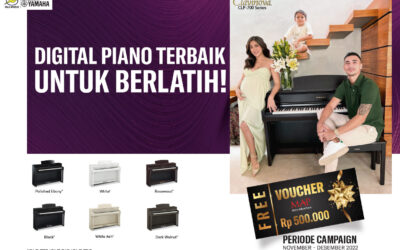 Hadiah Voucher MAP Rp 500.000 untuk pembelian Clavinova CLP-700 series!