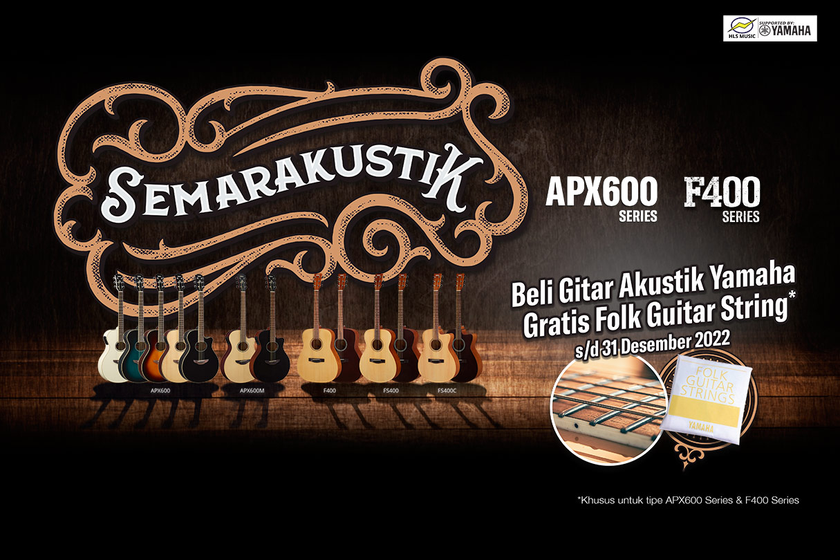 SEMARAKUSTIK! Beli Gitar Akustik Yamaha Gratis Folk Guitar String