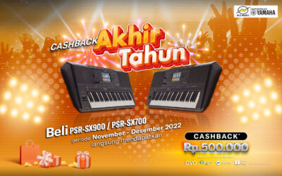 Promo Cashback Yamaha PSR-SX900 & SX700!