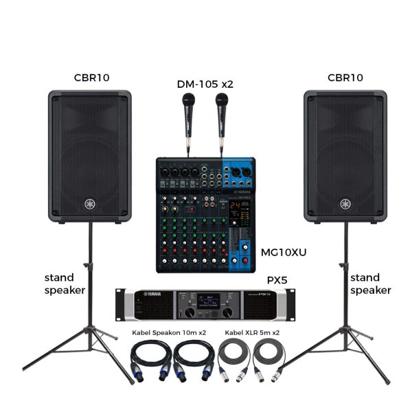 Yamaha Pro Audio Paket 10P Paket Sound System