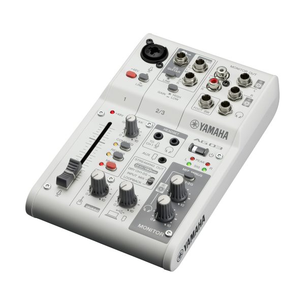 Yamaha AG03 MK2 Mixer Live Streaming 3 Channel - Image 2