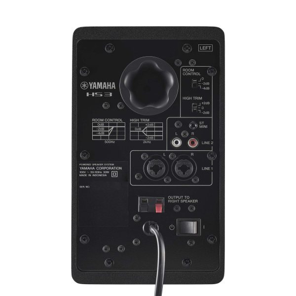 Yamaha HS3 Powered Studio Monitor 3.5" Pair - Image 4
