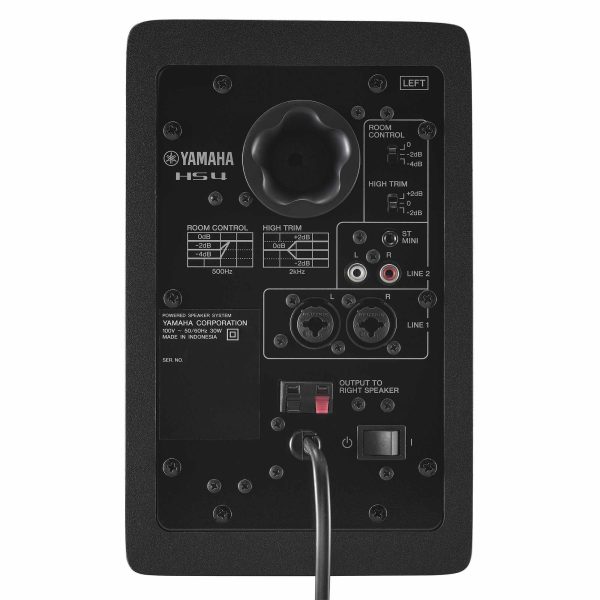 Yamaha HS4 Powered Studio Monitor 4.5" Pair - Image 4