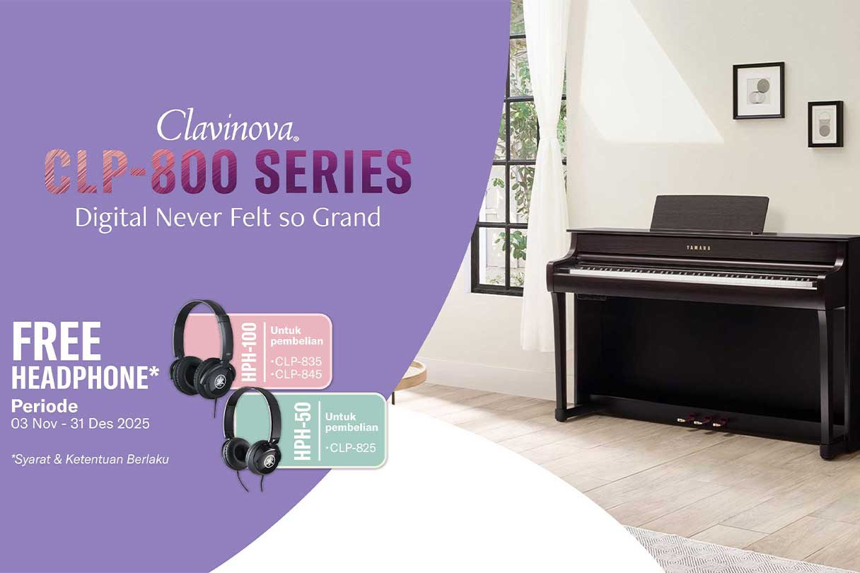 Rasakan Sensasi Bermain Grand Piano di CLP Series